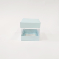 10x10x10 Çiftli Mavi Kutu