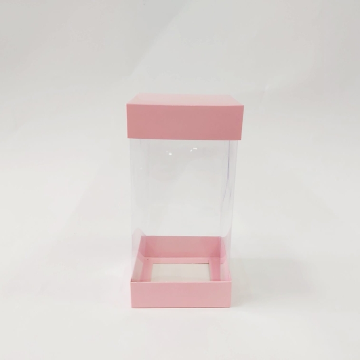 9x9x20Çiftli Pembe Kutu