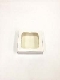 12x12x3 Beyaz Pencereli Kutu