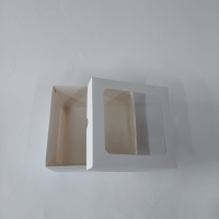 15x15x10 Çerçeveli Beyaz Kutu