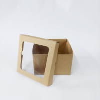 15x15x10 Çerçeveli Kraft Kutu