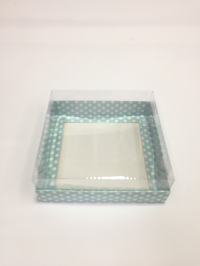 15x15x5 Mavi Puantiyeli Kutu