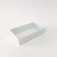15x9x3 Mavi Puantiyeli Kutu