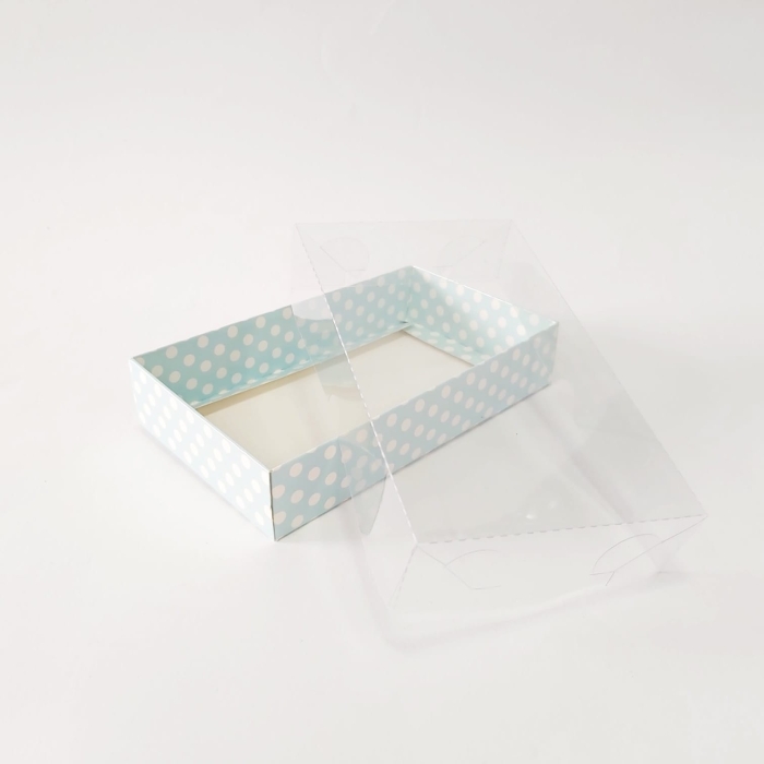 15x9x3 Mavi Puantiyeli Kutu