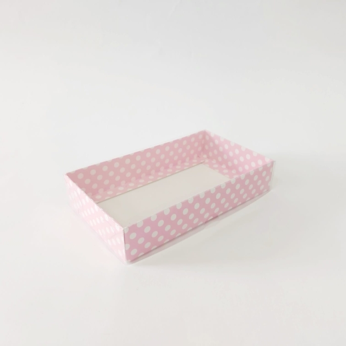 15x9x3 Pembe Puantiyeli Kutu