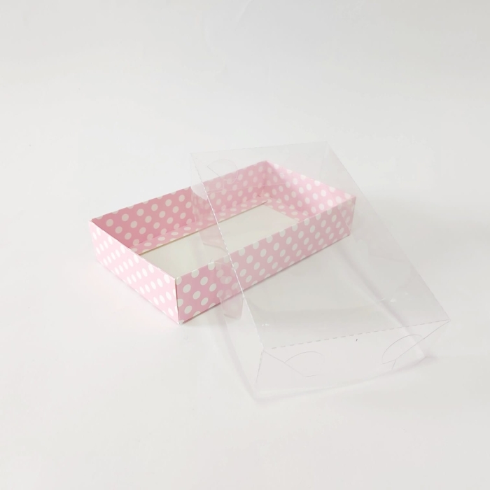 15x9x3 Pembe Puantiyeli Kutu