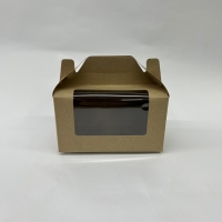 16x9x9 Kraft Pencereli Kutu