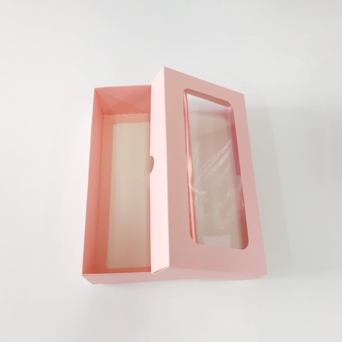 20x10x5 Çerçeveli Pembe Kutu