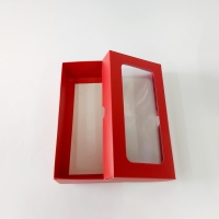 20x10x5 Çerçeveli Kırmızı Kutu