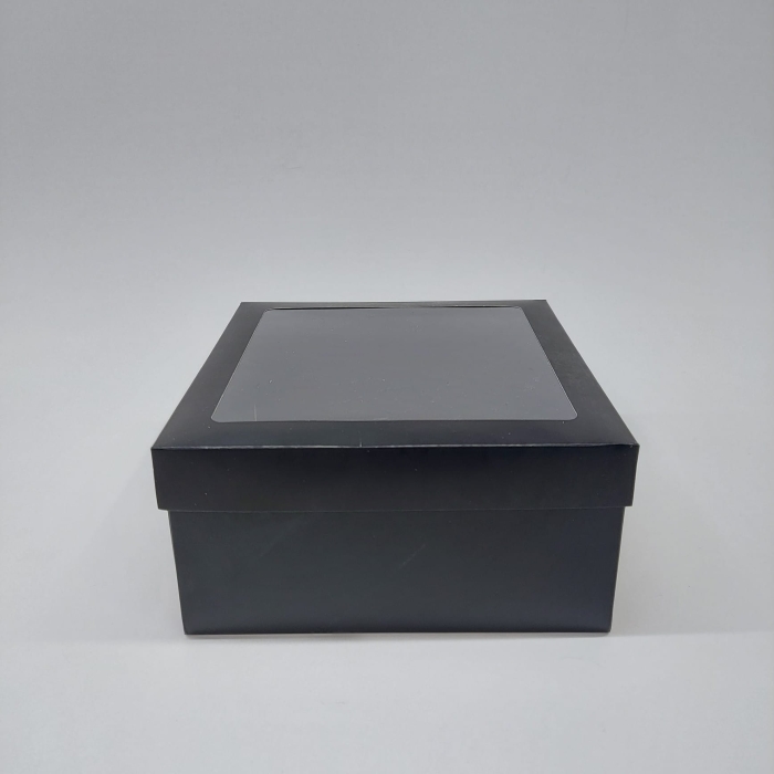 20x20x10 Çerçeveli Siyah Kutu