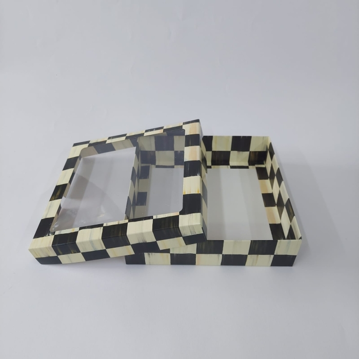 20x20x5 Çerçeveli Dama Kutu