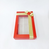 25x15x5 Çerçeveli Kırmızı Kutu