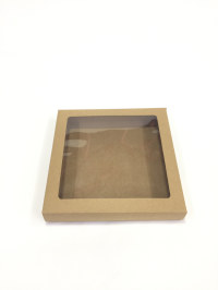 25x25x5 Çerçeveli Kraft Kutu