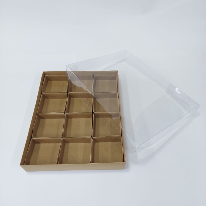 33x26x5 Bölmeli Kraft Kutu