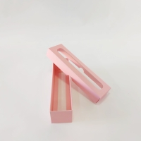 5x5x20 Pembe Makaron Kutu