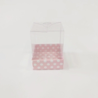 5x5x6 Pembe Puantiyeli Kutu