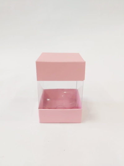 7x7x12 Çiftli Pembe Kutu