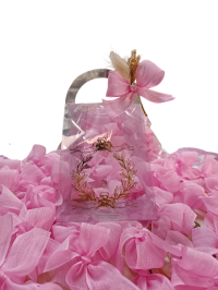 12X10X5 VARAK YALDIZLI ASETAT ÇANTA  10 lu paket 