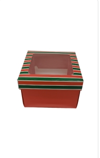 15x15x10.CM ALT KIRMIZI ÜST YILBAŞI 