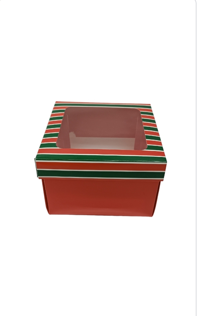 15x15x10.CM ALT KIRMIZI ÜST YILBAŞI 