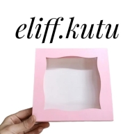 16 BÖLMELİ DEMONTE PEMBE ÇİKOLATA KUTUSU