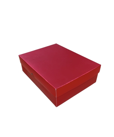 20X15X6.CM METALİK FUL KIRMIZI 