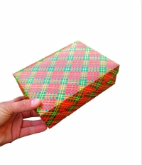 20x15x6.cm ful ekose desenli 