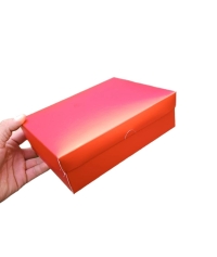 20x15x6.cm metalik ful kırmızı