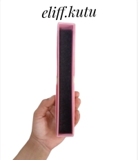 23X3X2 PEMBE SÜNGERLİ TEKLI BILEKLIK KUTUSU (25'liPKT)