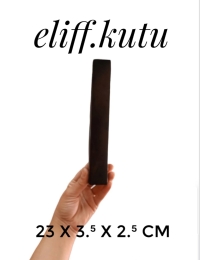 23 X 3,5 X 2,5 SİYAH SÜNGERLİ TEKLI BILEKLIK KUTUSU