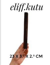 23 X 3,5 X 2,5 SİYAH SÜNGERLİ TEKLI BILEKLIK KUTUSU