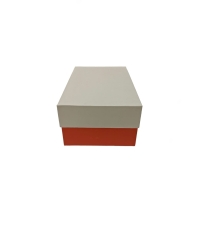 25x15x10.CM ALT KIRMIZI ÜST KAPAK KREM