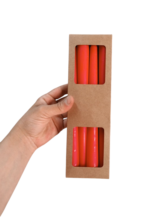 4'lü KRAFT ŞAMDAN MUM KUTUSU 25x7x2 (10'LU PAKET)