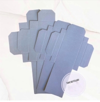 8X6X3 CM  SÜNGERLİ  LİLA  TAKI KUTUSU 25 Lİ PAKET