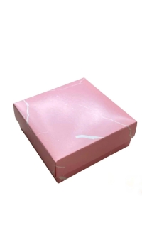 8X8X3 PEMBE SÜNGERLİ TAKI KUTUSU (25'li PKT
