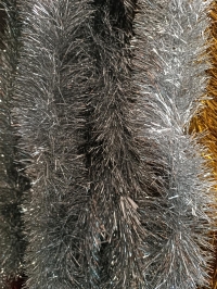 GÜMÜŞ SİMLİ SÜS BOY BOY 2 METRE EN 6.5