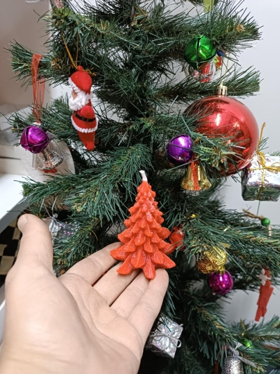 Kırmızı orta boy Çam ağacı 