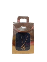 pencereli gold  takı kutusu  25 li paket 