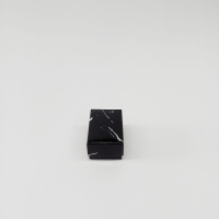 6x4x3 Siyah Mermer Desenli Takı Kutusu