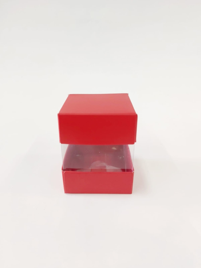 6x6x7 çiftli kırmızı kutu